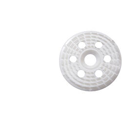 Rondelle in plastico bianchi PKR Ø disco 45+60 mm